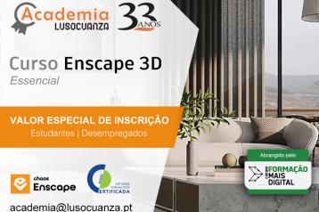 Academia Luso Cuanza - Curso Enscape 3D Essencial (3,5 horas)